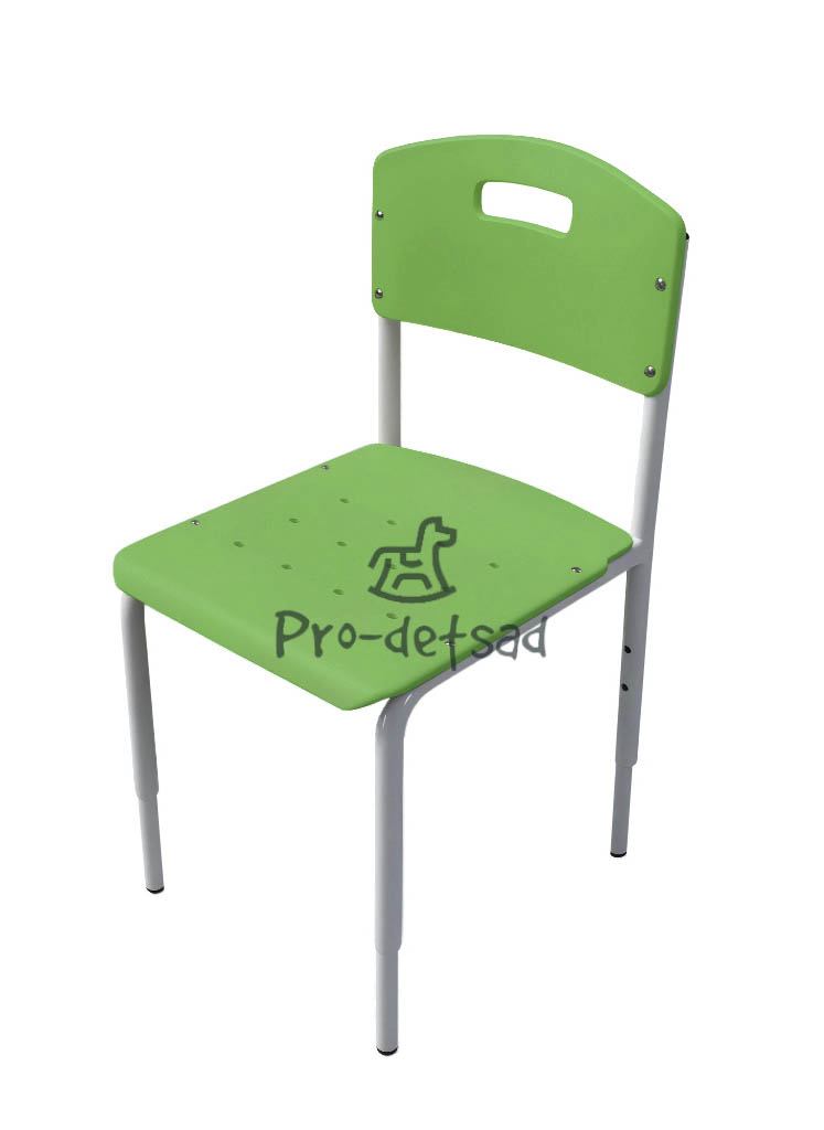 стул детский на металлокаркасе салатовый